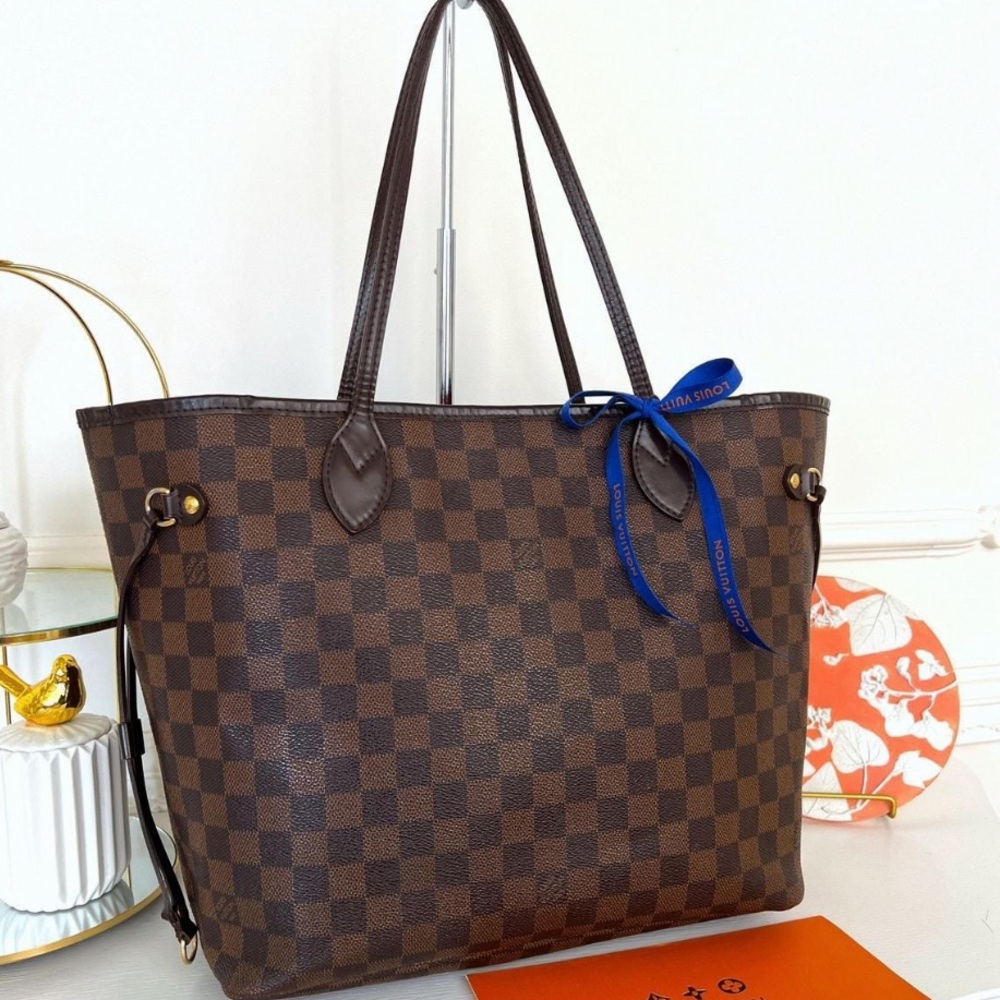 ‼️SOLD‼️ Louis Vuitton Neverfull MM Damier Ebene Leather Tote Authentic‼️